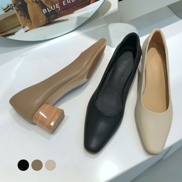 ウッドヒール パンプス 痛くない レディース シンプル きれいめ フェイクレザー 仕事 オフィス 通勤 大人 美脚 シューズ おしゃれ 可愛い キレイ 疲れない 21春夏新作 Ml331 1 予約販売 15 日 送料無料 宅込 La Gemme ラジェム